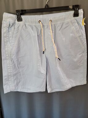 Men's Union Blue Drawstring Shorts Size L B25 (5)